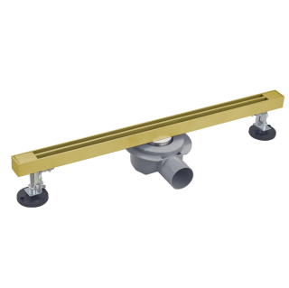 Душевой лоток Wonzon & Woghand WW-65406T-BG 60 см брашированное золото